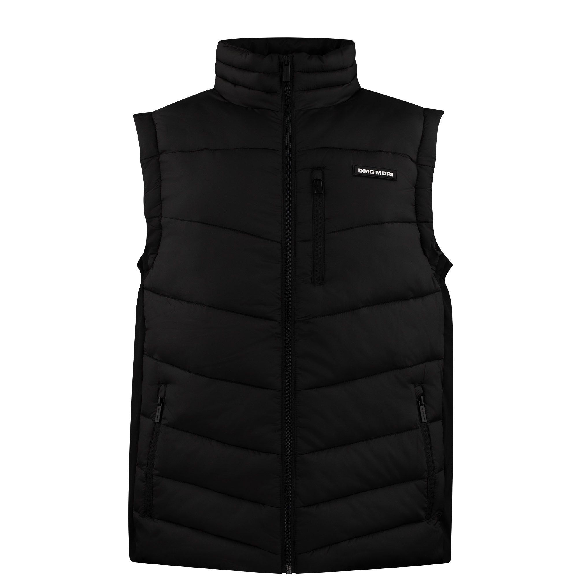 Product image: Unisex puffer vest black