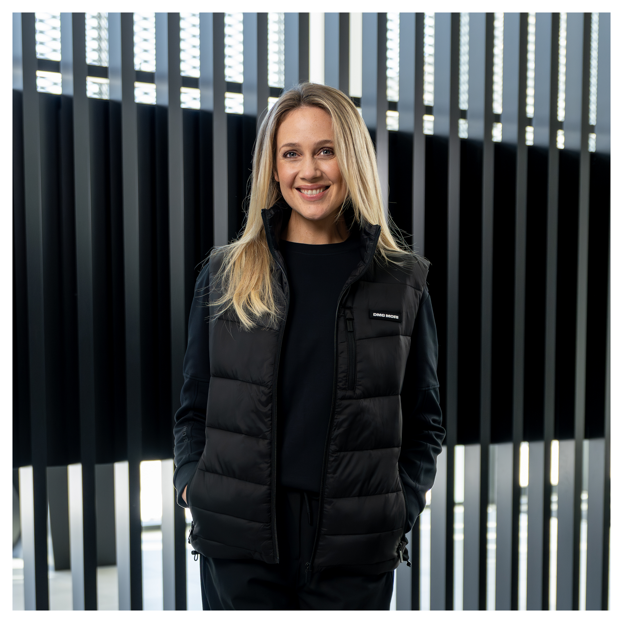 Product image: Unisex puffer vest black