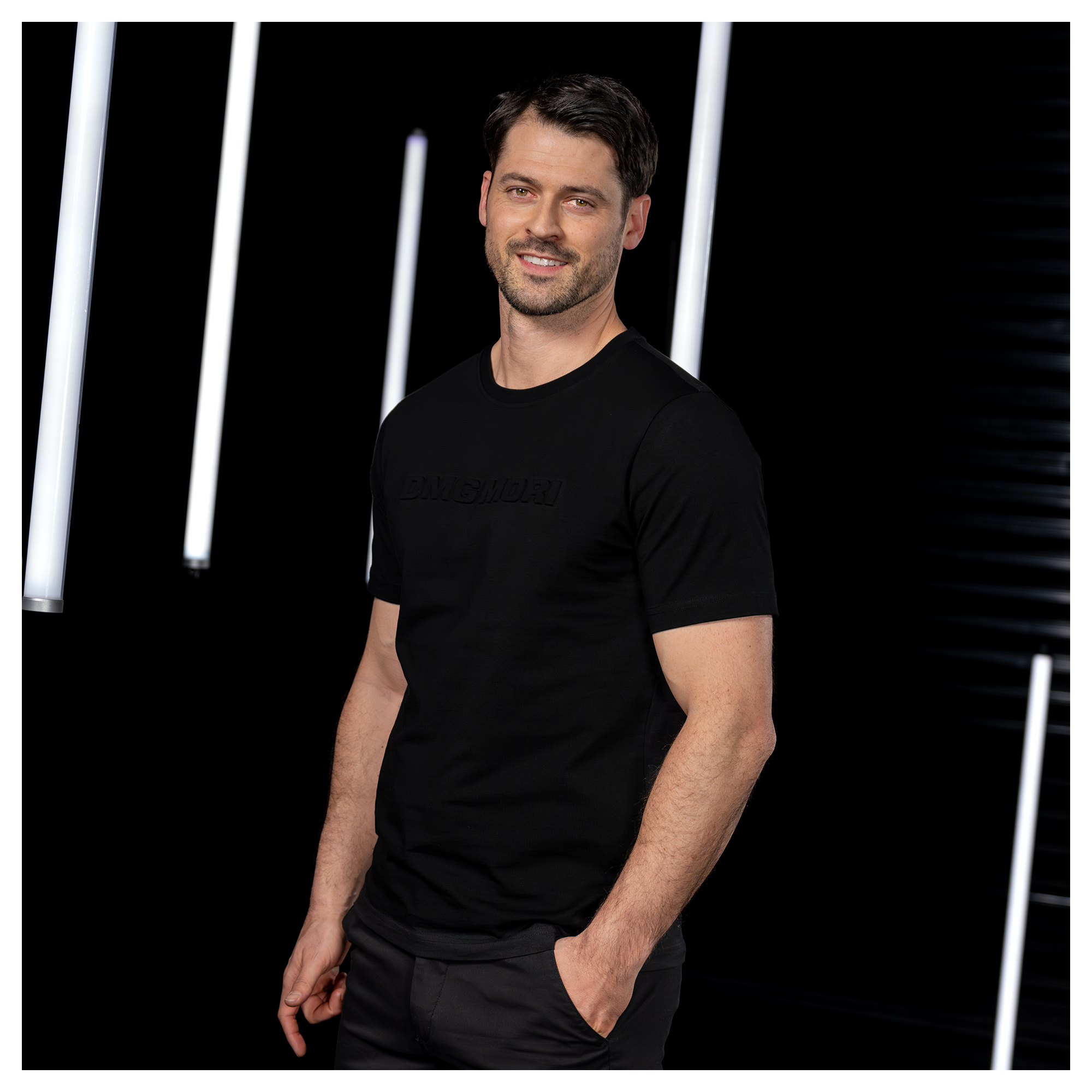 Product image: Unisex Embossed Logo T-Shirt black