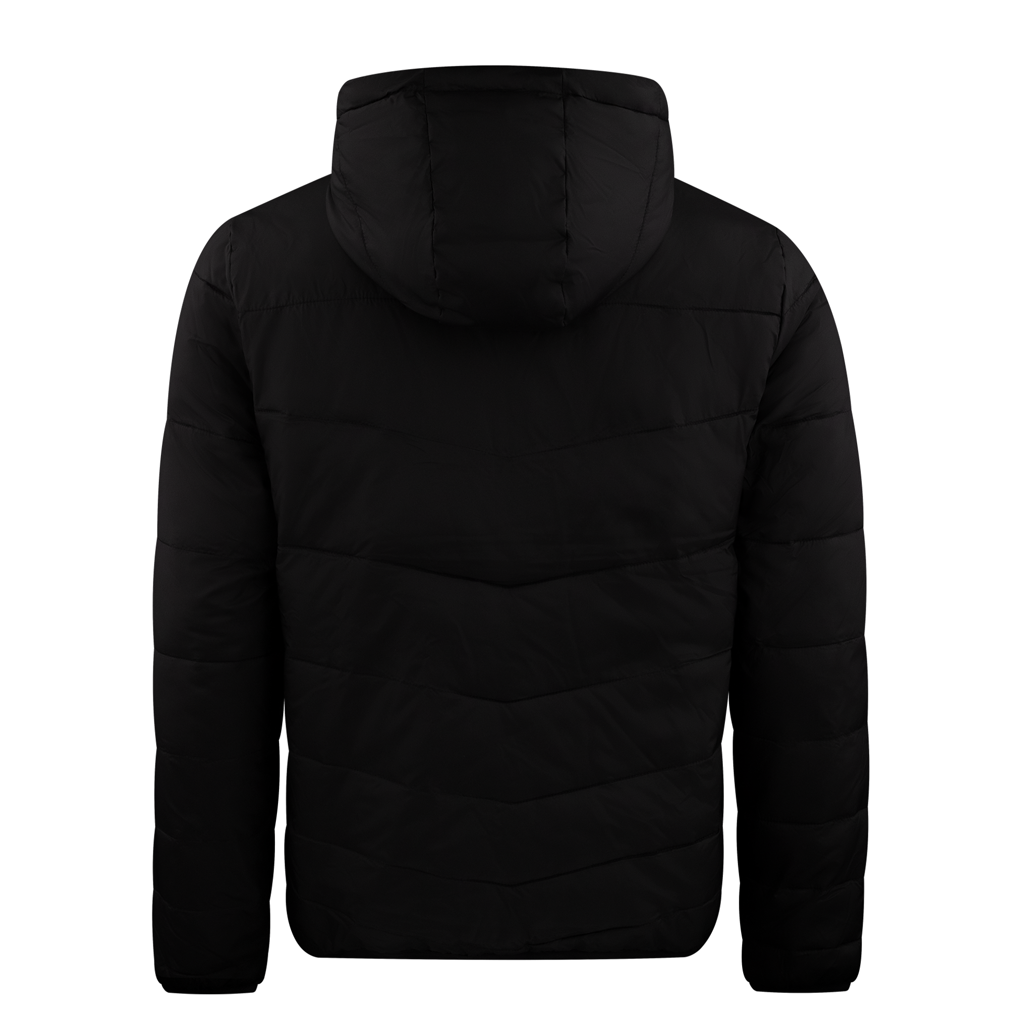 Product image: Unisex reversible puffer jacket two-tone black-grey